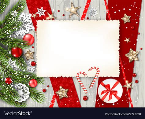 Blank For Invitation Royalty Free Vector Image