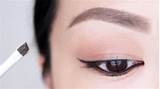 Photos of How To Put Eyebrow Makeup