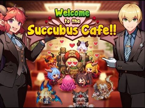The cafe only opens at night and customers are served by the girls. Guardian Tales Korean Server (守望者传说韩服） l Succubus Cafe ...