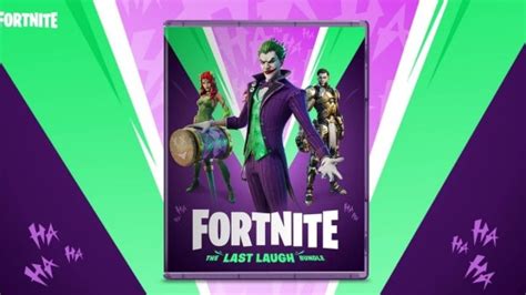 Les nouveautés de cette saison. Fortnite : skin Joker, nouveau pack "Dernier rire", date ...