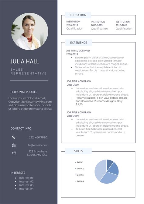 Cv format pick the right format for your situation. Resume Templates 2019 | PDF and Word | Free Downloads ...