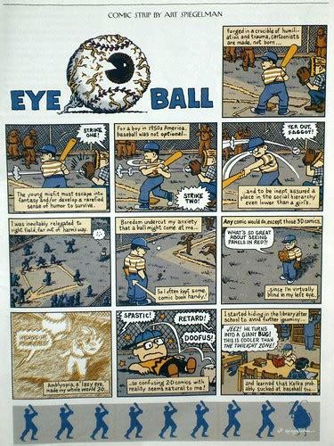 Art Spiegelman On His Amblyopia Eye Ball From The New Y Flickr