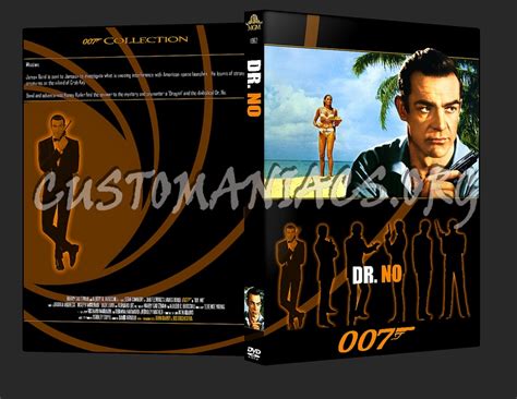 007 James Bond Dr No Dvd Cover Dvd Covers And Labels By Customaniacs