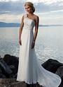 20 Unique Beach Wedding Dresses For A Romantic Beach Wedding - MagMent
