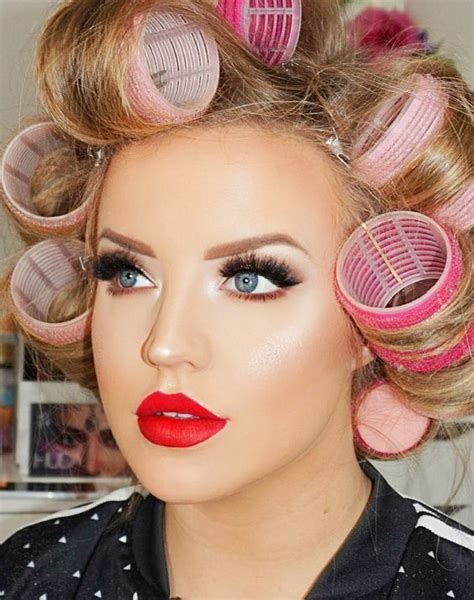 Big Hair Rollers Sleep In Hair Rollers Hair And Beauty Salon Hair