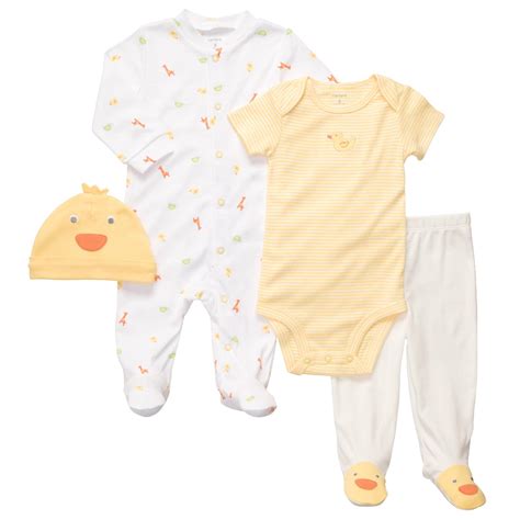 Carters Infants Layette Set Duck