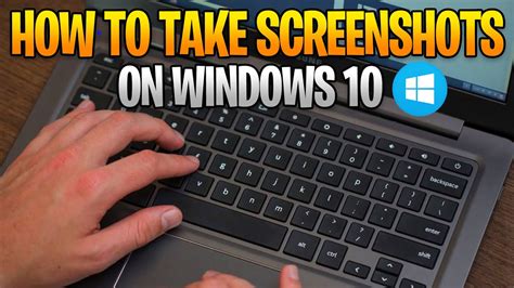 How To Take Screenshots On Windows 10 Shortcut Youtube