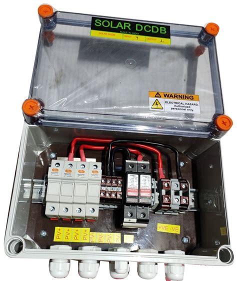 60 Amp Solar Array Junction Box Ip44 Voltage 230 V At Rs 3500 In Lucknow