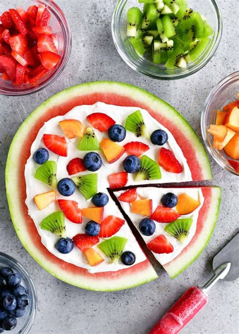 Make This Watermelon Pizza Recipe As Refreshing Dessert It Has A