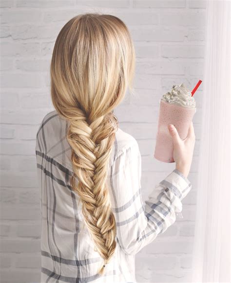 A perfect hairstyle for all hair types and lengths! Fishtail Braid 101 - Kassinka