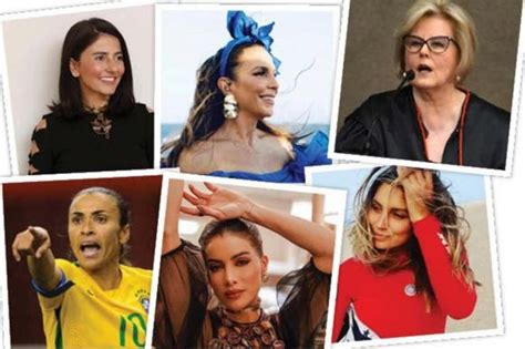Quem S O As Mulheres Mais Influentes Do Brasil Michelle Marie