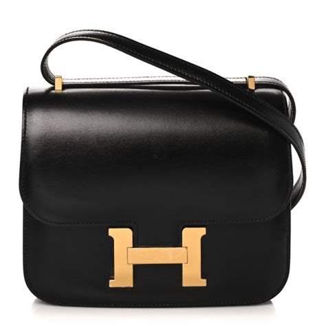 Hermes Box Constance 18 Black 1066550 Fashionphile