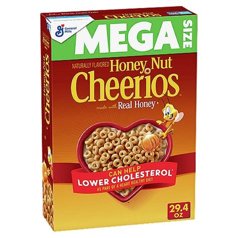 General Mills Cheerios Honey Nut Cereal Mega Size 1 Lb 134 Oz
