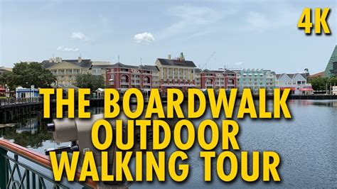 Disneys Boardwalk Resort Walking Tour Youtube