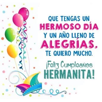 Querida hermana, que seas muy feliz hoy y cumplas muchos años más. 9 Preciosas Tarjetas de Feliz Cumpleaños Querida Hermana ...