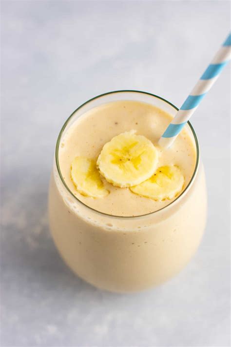 Easy And Healthy Peanut Butter Banana Smoothie Perfect For A Nutriti
