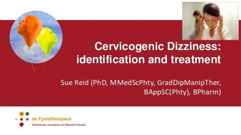 Cervicogenic Dizziness Identification And Treatment