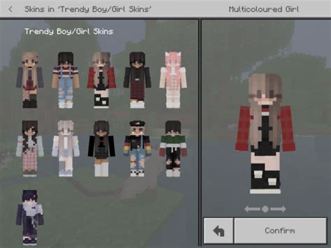 Download Skin Pack Trending Boygirl Skins For Minecraft Bedrock