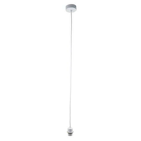 Endon Lighting 61808 Adjustable Ceiling Light Cable In Gloss White