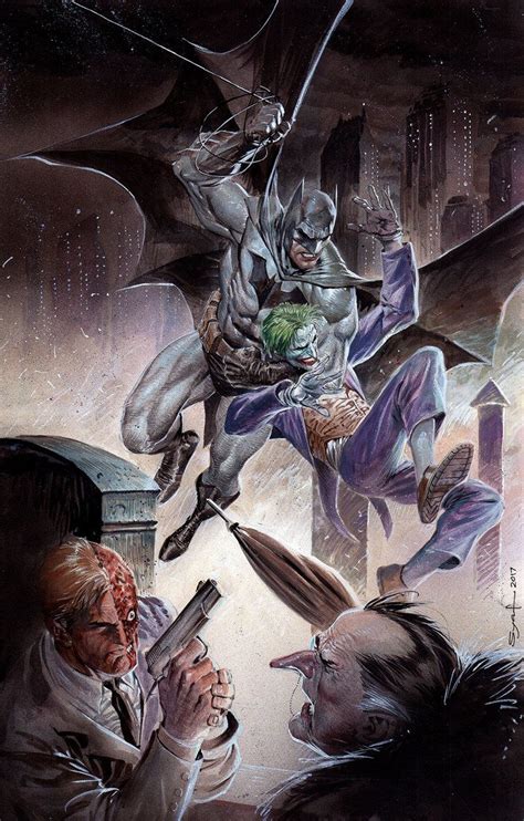 Dc Comic Book Artwork Batman Vs Joker By Ardian Syaf Follow Us For