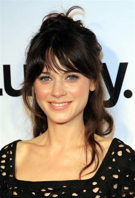 Zooey Deschanel Wavy Hair Natural Wavy Hair Long Hair Styles