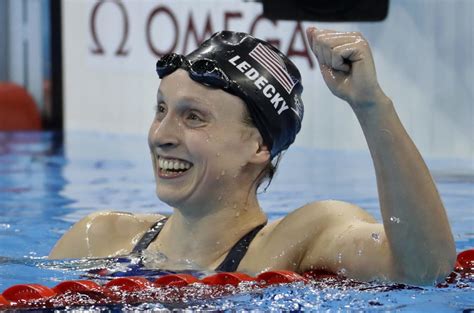 Ledecky Swims Into History With 4th Olympic Gold The Columbian