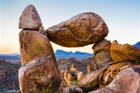 Balanced Rock In Big Bend Sean Fitzgerald Photography