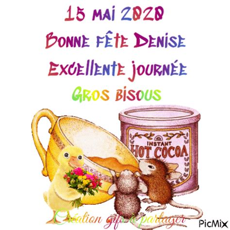 Bonne Fête Denise Free Animated  Picmix