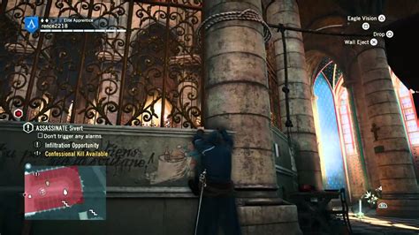 Assassin S Creed Unity Assassinate Sivert Youtube