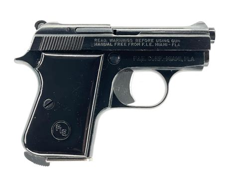 Sold Price Titan Fie Model E27b 25 Acp Semi Auto Pistol Invalid