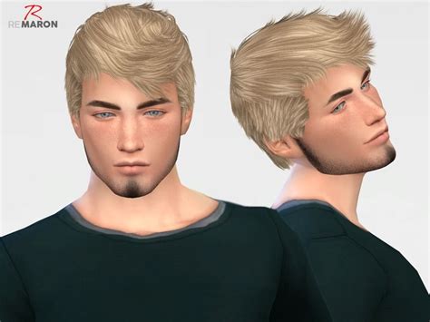 The Sims Resource Persona Hair Retextured By Remaron ~ Sims 4 Hairs