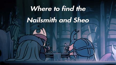 Where To Find The Nailsmith In Greenpath Hollow Knight Youtube