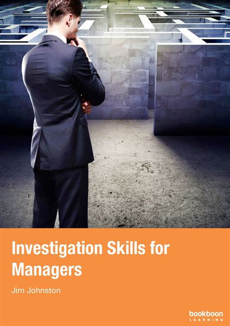 Investigation Skills For Managers