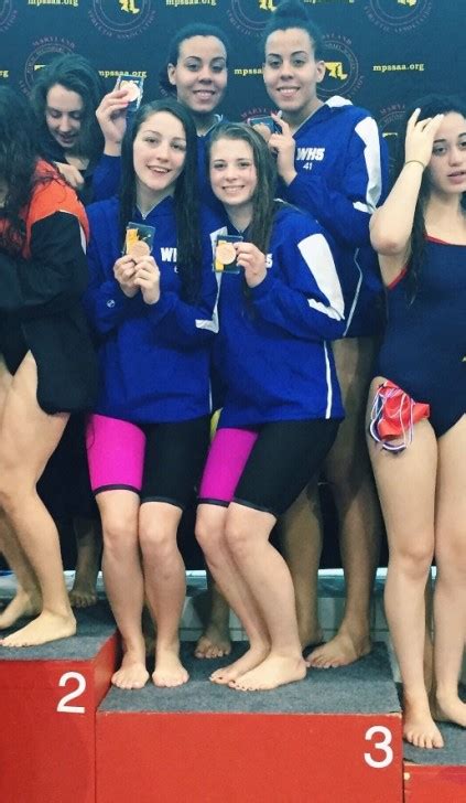 Whs Girls Swim Team Finishes Third In States And Cap Off A Fantastic