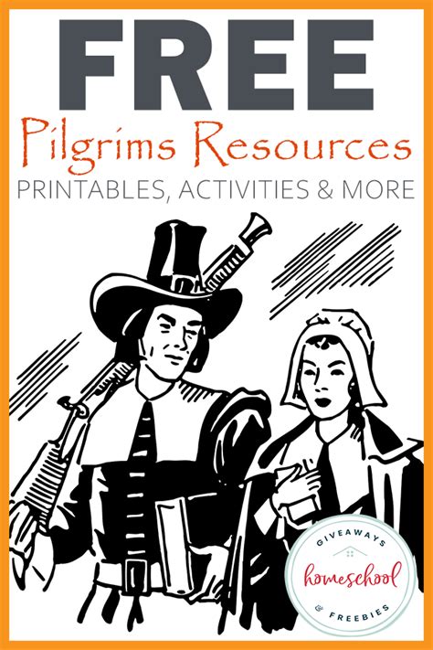 Free Pilgrims Resources Printables Activities And More Pilgrim
