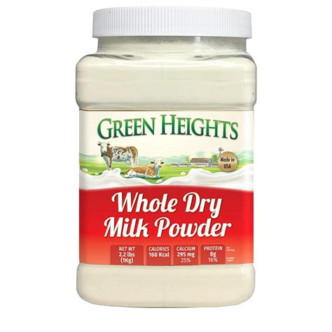 Whole Dry Milk Powder 22 Pounds 18 Servings