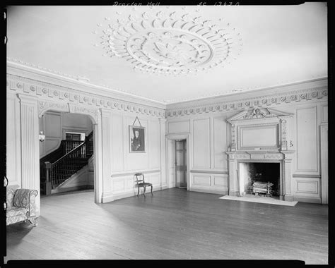 Interior Of Drayton Hall In Charleston Sc Historic Photo Southern