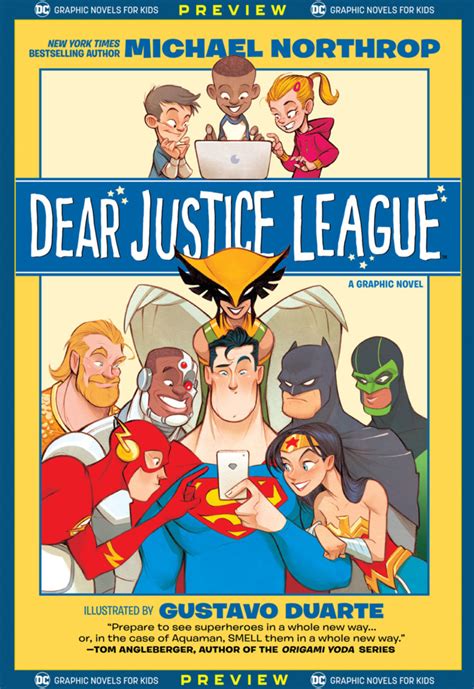 Dc Graphic Novels For Kids Sneak Peeks Dear Justice League 1 Issue