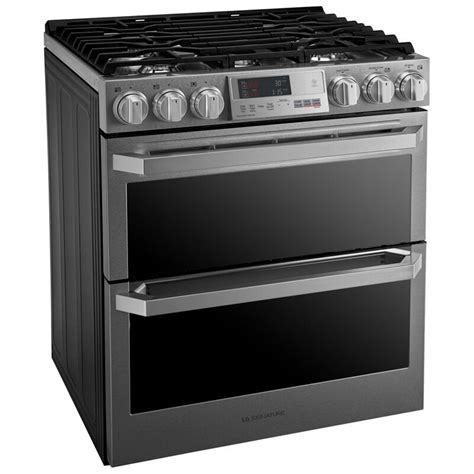 Lg Signature 30 In 73 Cu Ft Smart Convection Double Oven Slide In
