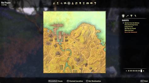 Eso Bal Foyen Treasure Map 1 Maps Location Catalog Online