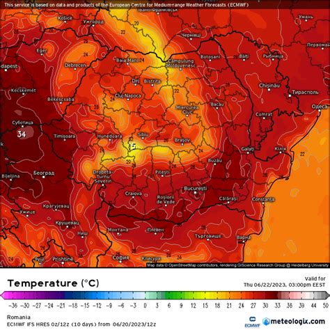 Prognoza Meteo Romania 21 Iunie 2023 Romania Weather Forecast Weathernews Stirimeteo