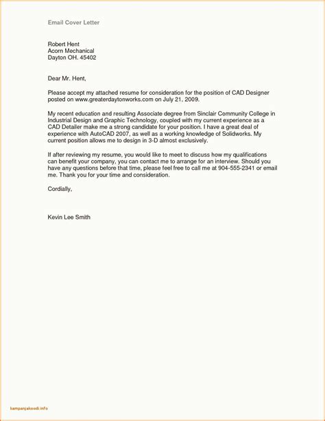 Email is the de facto standard of sending job applications. Download Best Of Job Application Cover Letter Template ...