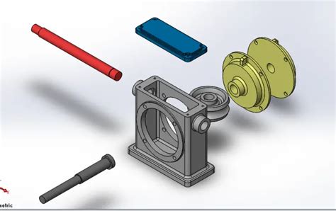 Exploded View In Solidworks Tutorial Cad Com