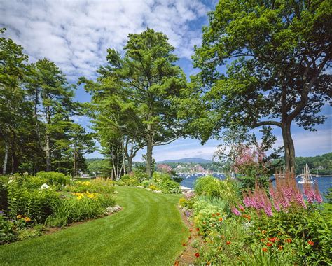 A Garden Retreat On The Harbor In Rockport Maine Architectural
