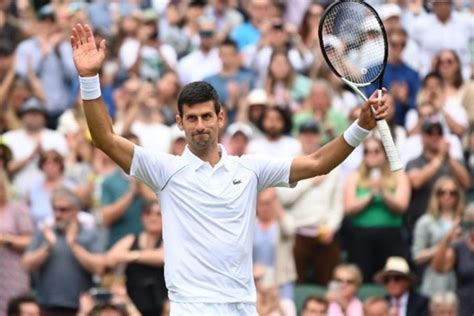 Wimbledon Match Result Novak Djokovic Vs Miomir Kecmanovic Novak Wins