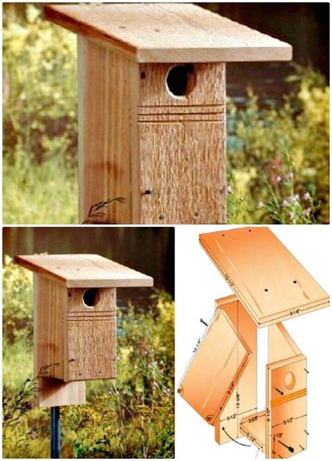 ¿cómo Construir Una Casa Para Pájaros 55 Diy Fácil Birdhouse Ideas