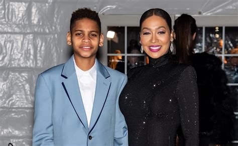 Why La La Anthony Counts Hanging Out With Her Son Kiyan As Me Time