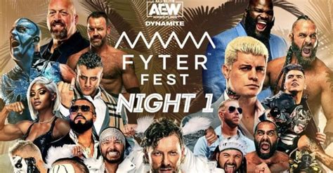 Fyter Fest Night One Preview Wwe Wrestling News World