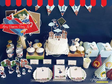 Mary Poppins Party Kit Complete Mary Poppins Party Etsy In 2020