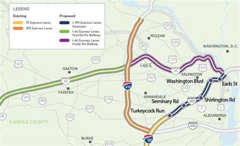 Virginia To Extend I 95 Express Lanes In Both Directions Including In